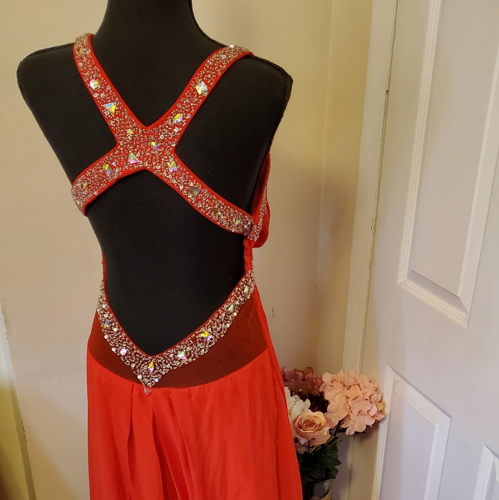 Red Custom Dress